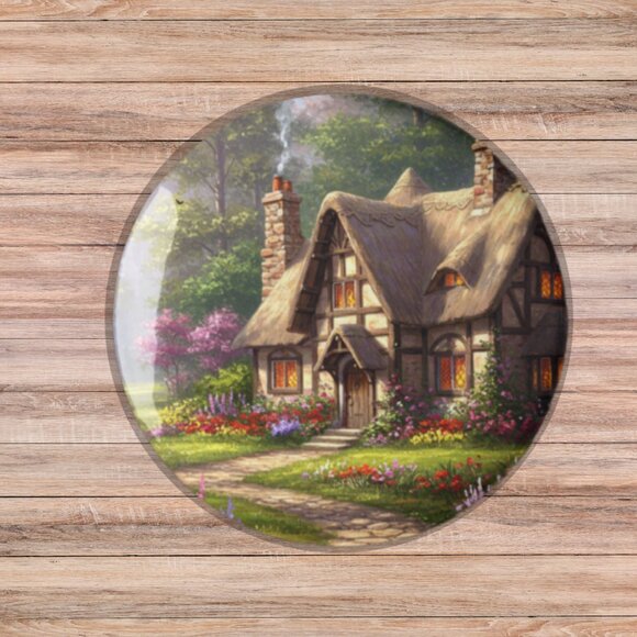 COTTAGECORE Pin Button Set (5) - Picture 2 of 7